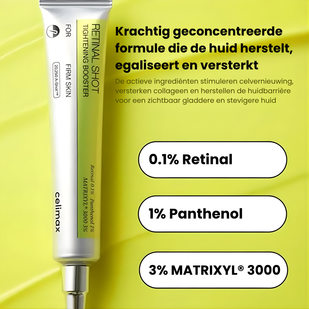 Celimax RetinalShot™ | Herstel effectief de huid!