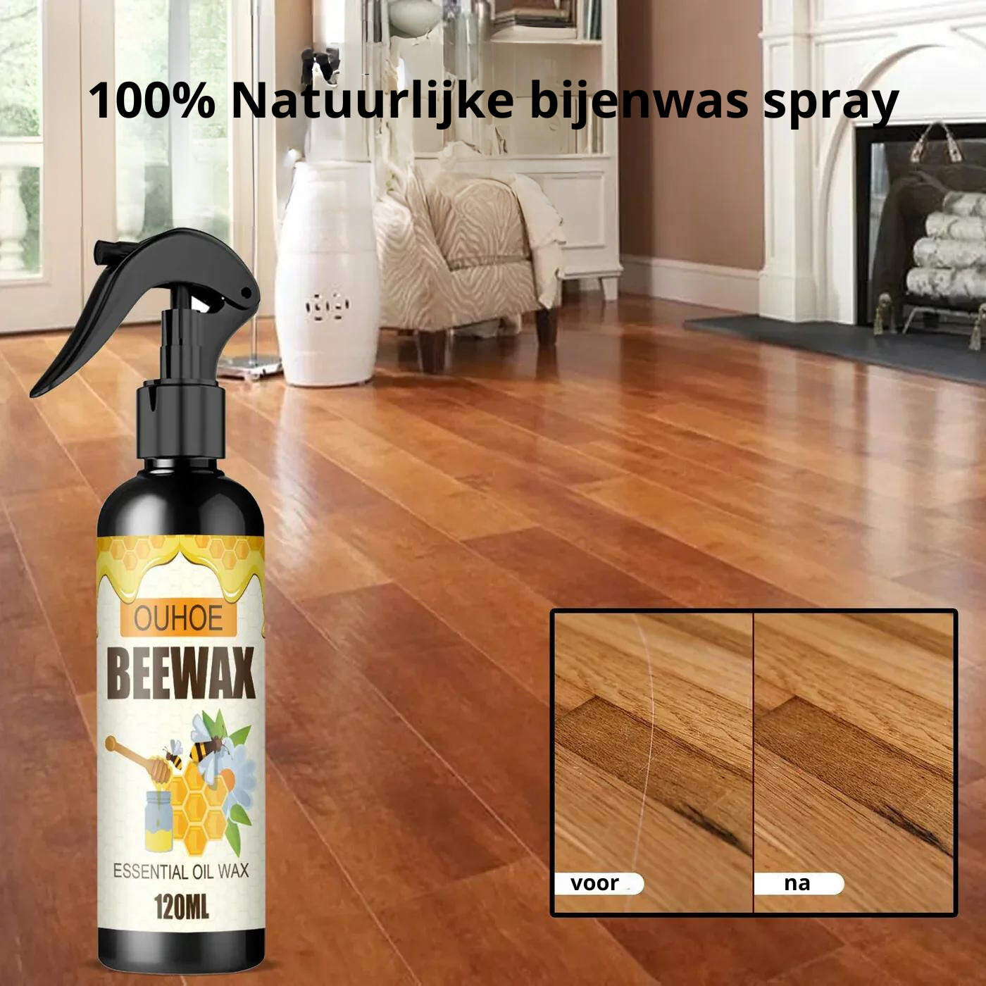 WoodShiner™ | Hout herstellende Bijenwas spray!