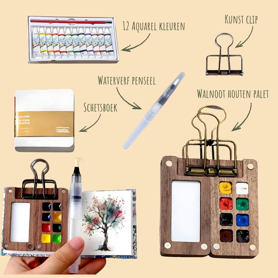 PocketArtSet™ | Altijd & overal schilderen!