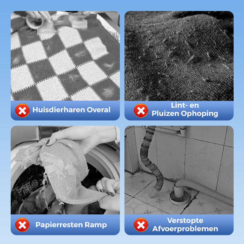 HaarVrijWaszakje™ | Bescherm je kleding en wasmachine!