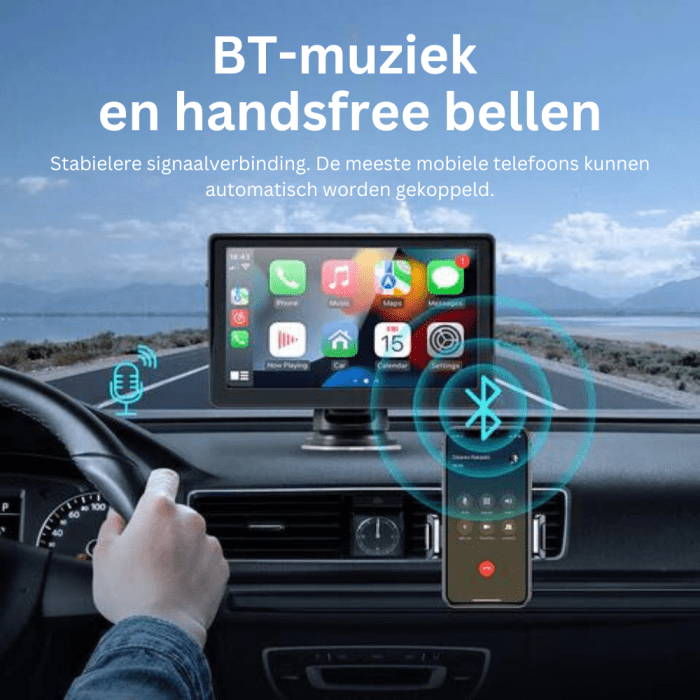 CarPlay™ | Geschikt voor elke auto!