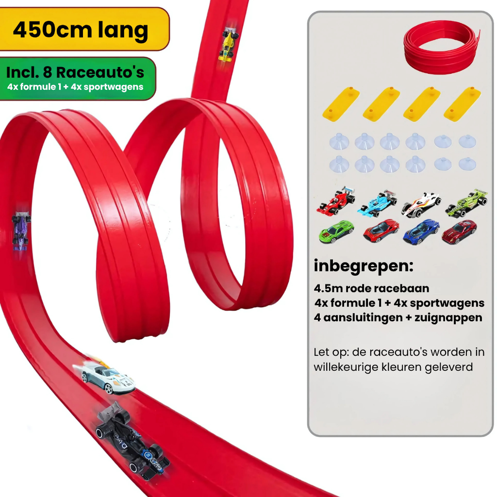 RaceWorld™ | De flexible 4.5meter racebaan!