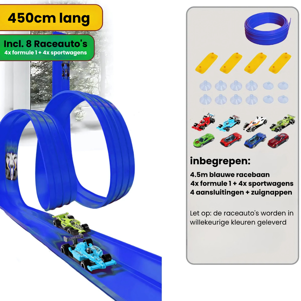 RaceWorld™ | De flexible 4.5meter racebaan!