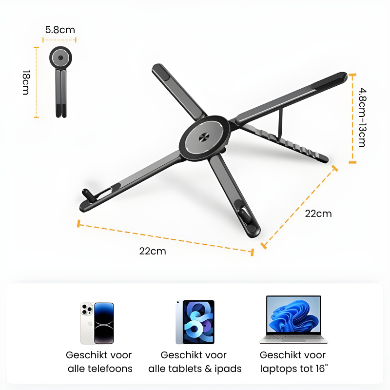 FlexiStand™ | Werk comfortabeler & overzichtelijker!