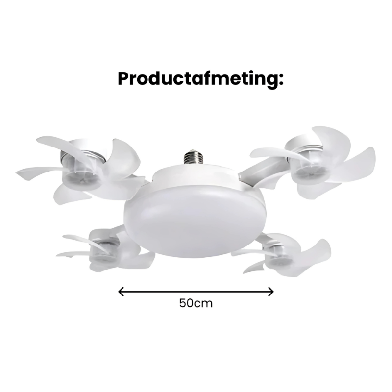 FanLight™ | Verkoelend & ruimte besparend!