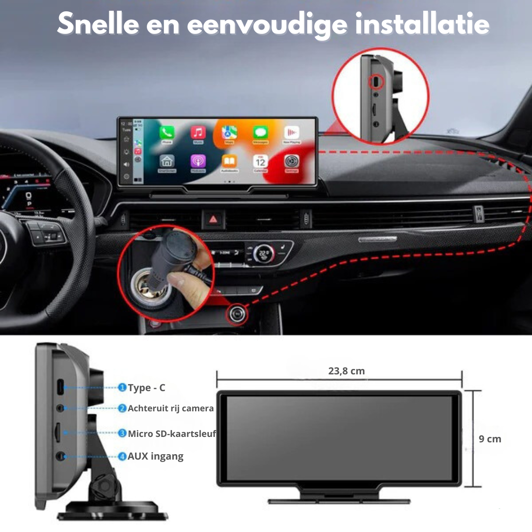 AnyCarPlay™  | Geschikt voor elke auto!