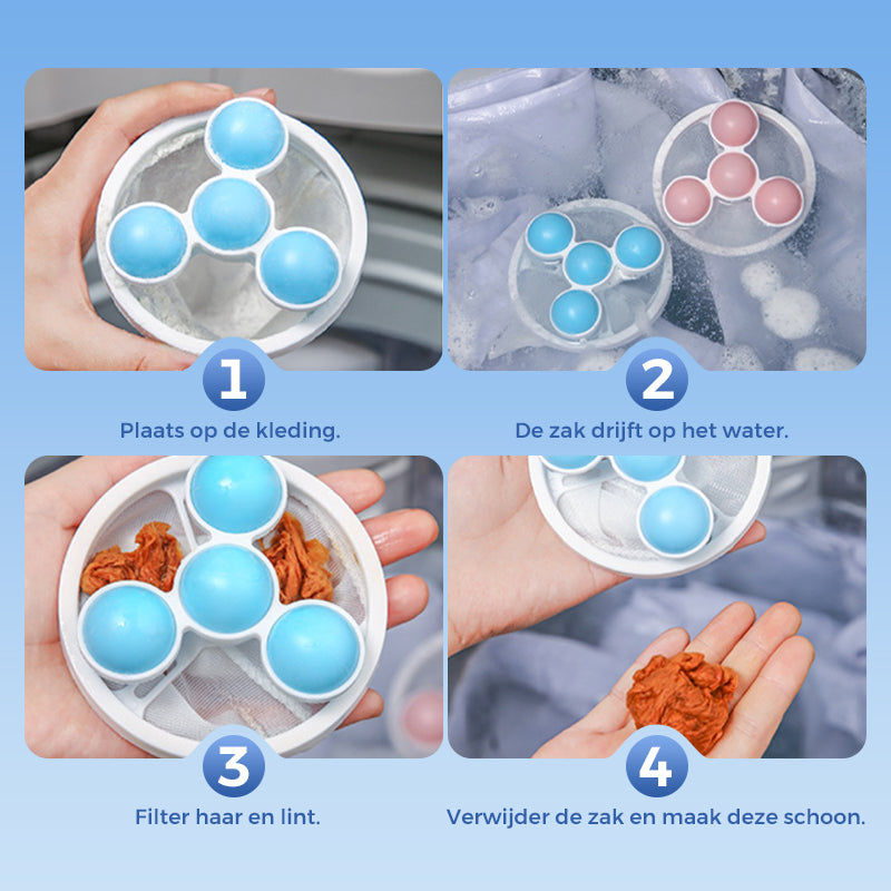 HaarVrijWaszakje™ | Bescherm je kleding en wasmachine!
