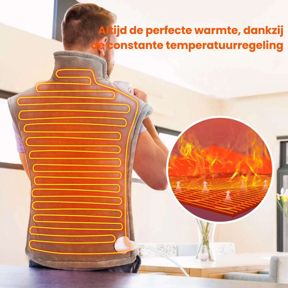 ProCare HeatingWrap™ | Warme nek, rug & schouder ontspanning!