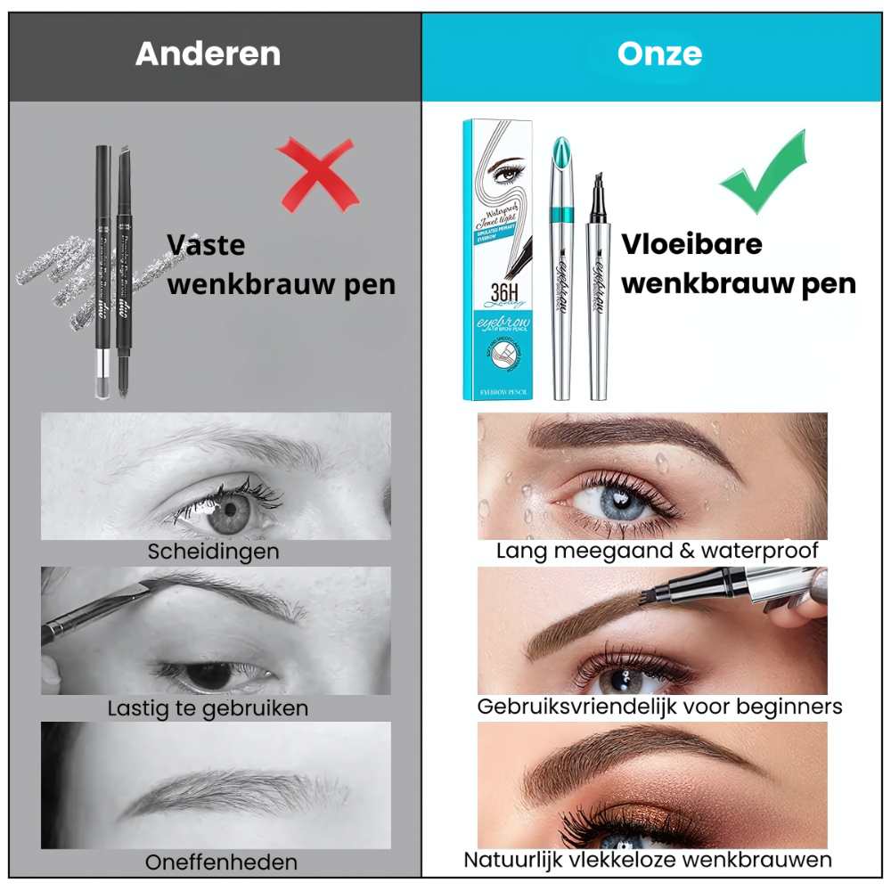 BrowMaster™ | De hele dag perfecte wenkbrauwen!