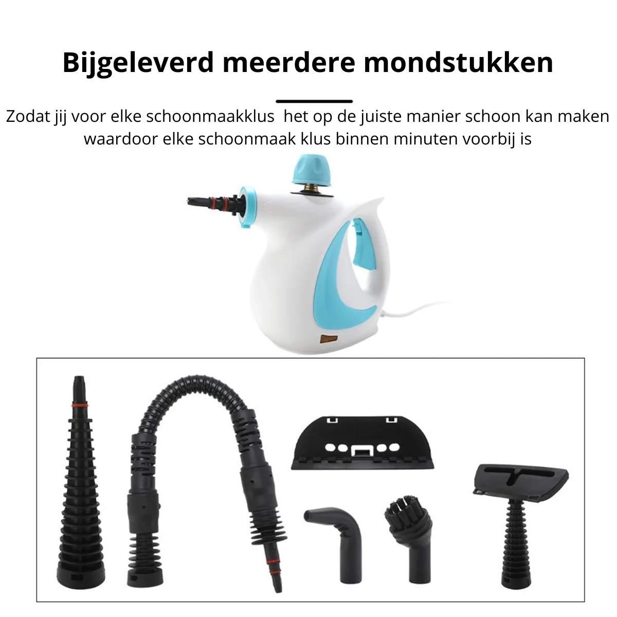 SteamCleanPro™  |  Gemakkelijk & Effectief