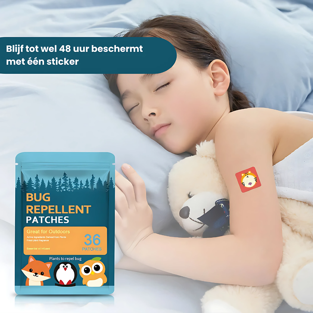 Patchquito™ | Effectieve anti-muggen bescherming!