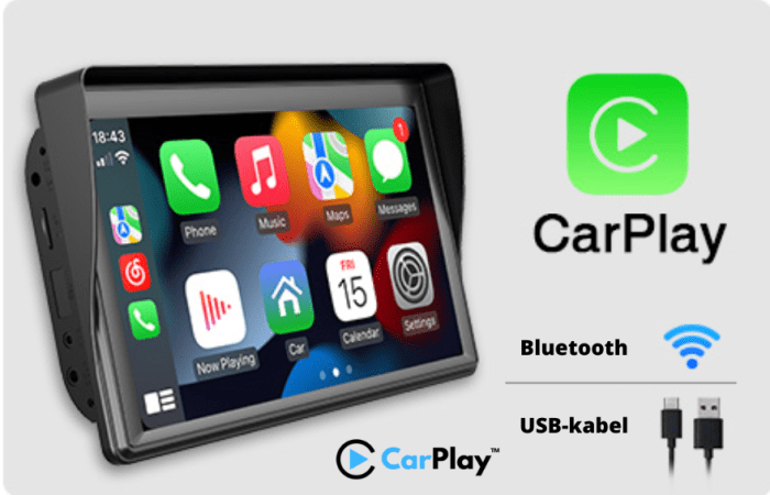 CarPlay™ | Geschikt voor elke auto!