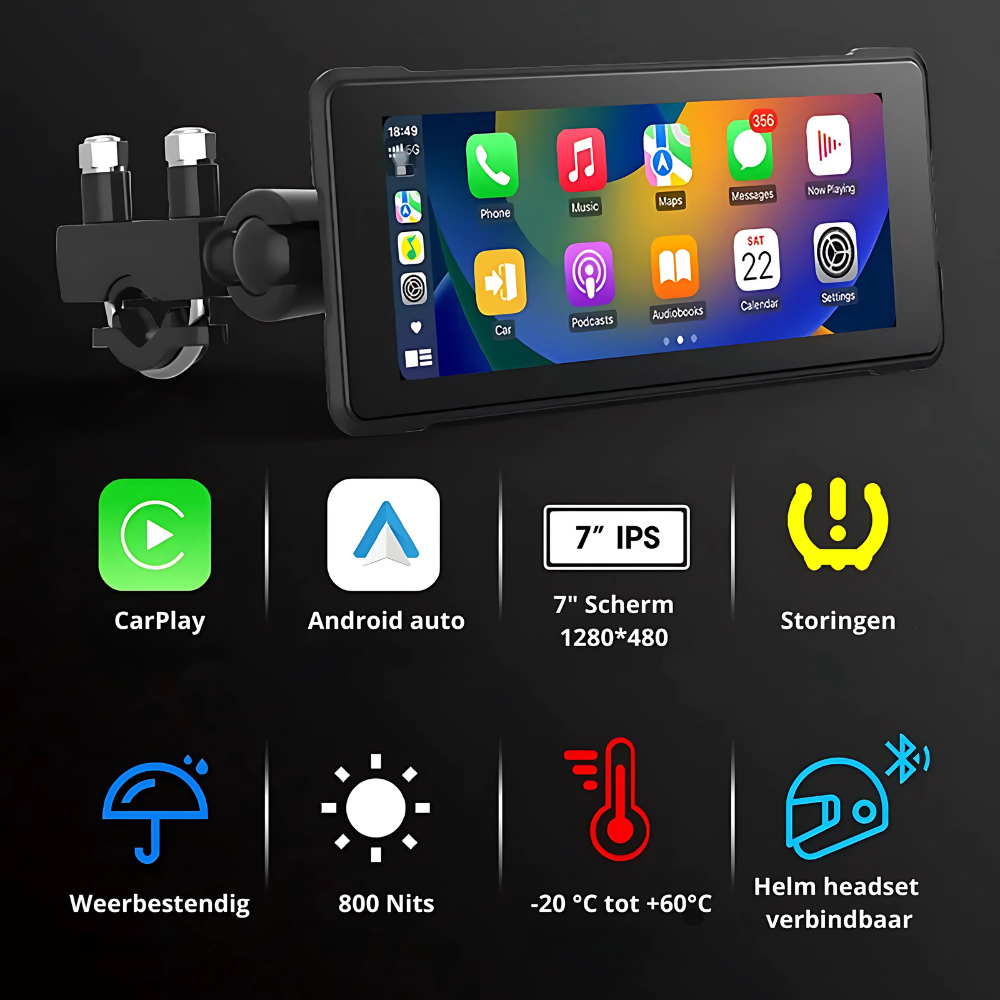 MotoView™ | Geschikt voor elke motor!