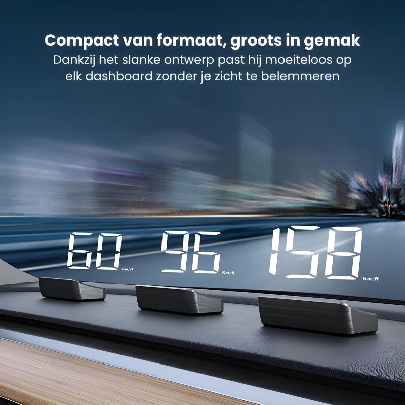 SmartHUD™  | Plug & Play Snelheidsdisplay!