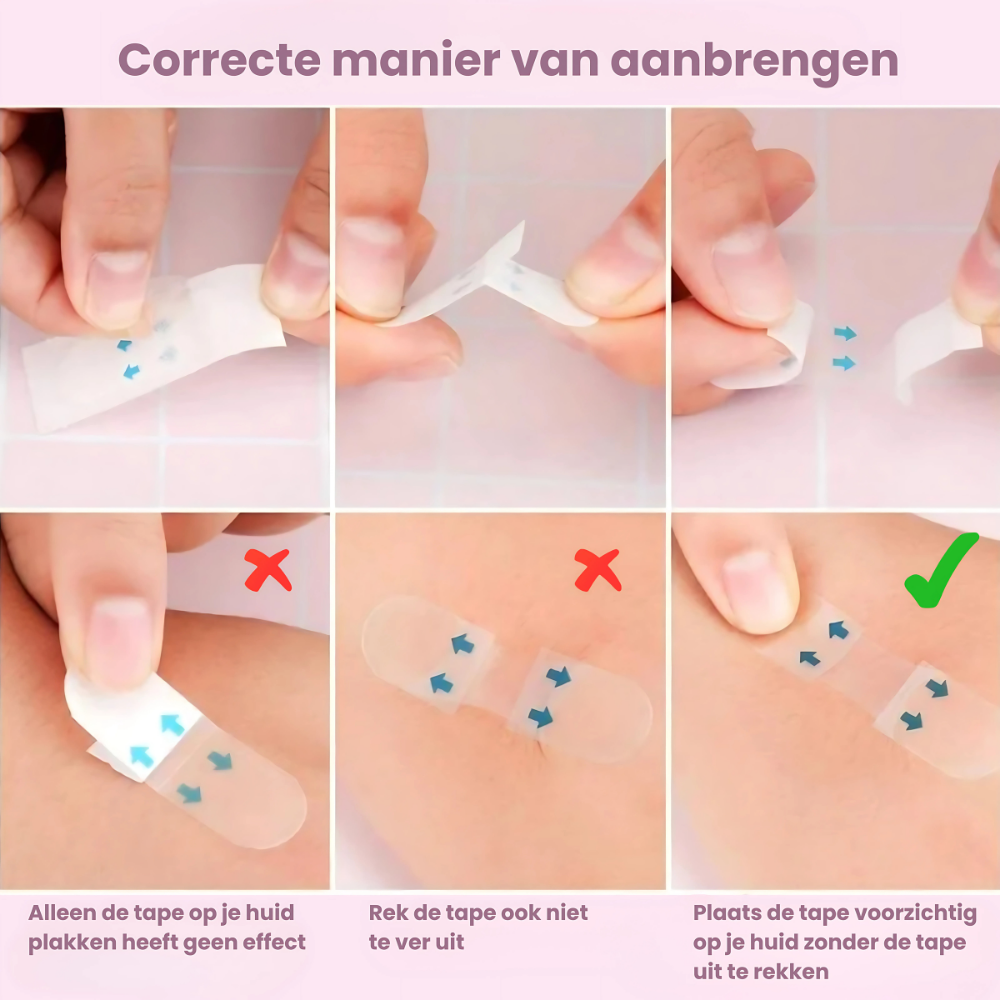 CélesteLift™  | Onzichtbare liftende gezichtstape!