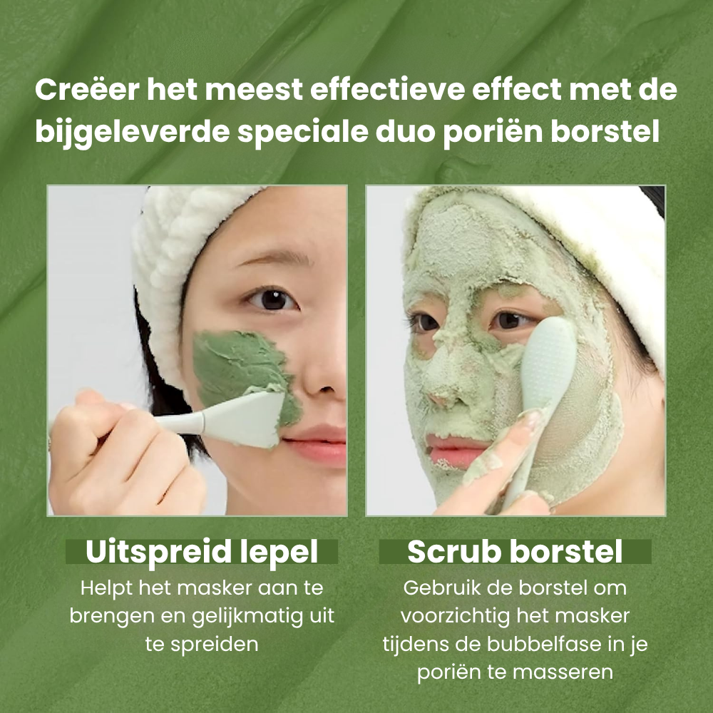 BubbleDetox™ | Verwijder onzuiverheden moeiteloos!