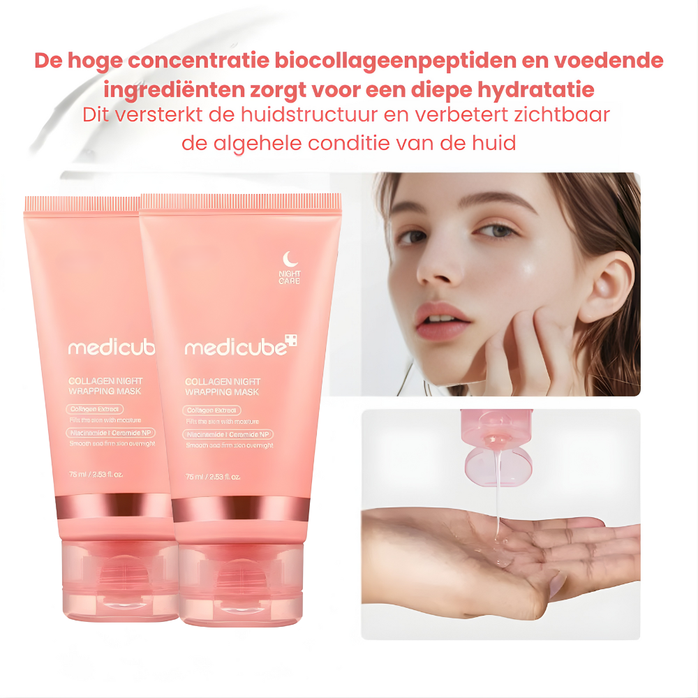 CollagenNight™ | Hydrateer, herstel & verminder onzuiverheden!