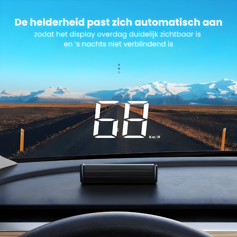 SmartHUD™  | Plug & Play Snelheidsdisplay!