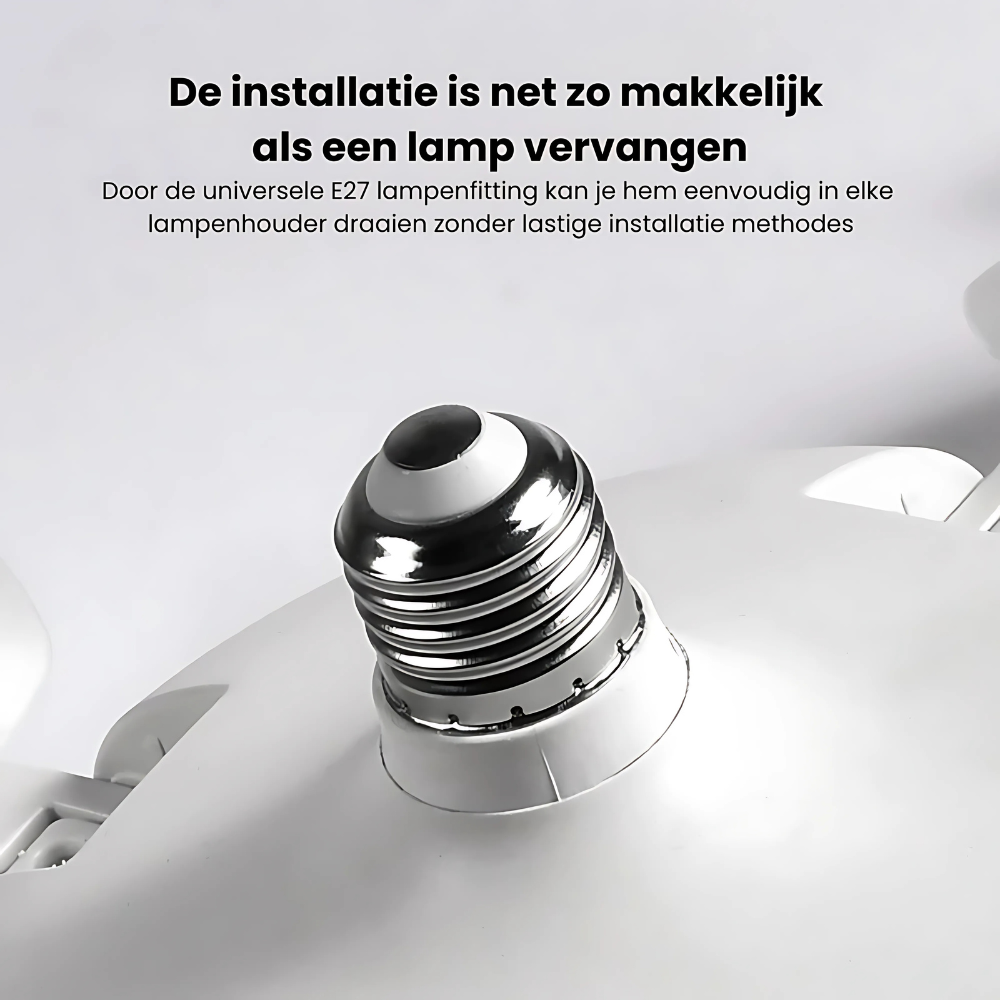 FanLight™ | Verkoelend & ruimte besparend!