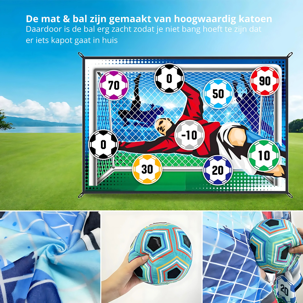 SoftGoal™ | Indoor voetbal oefenspel!
