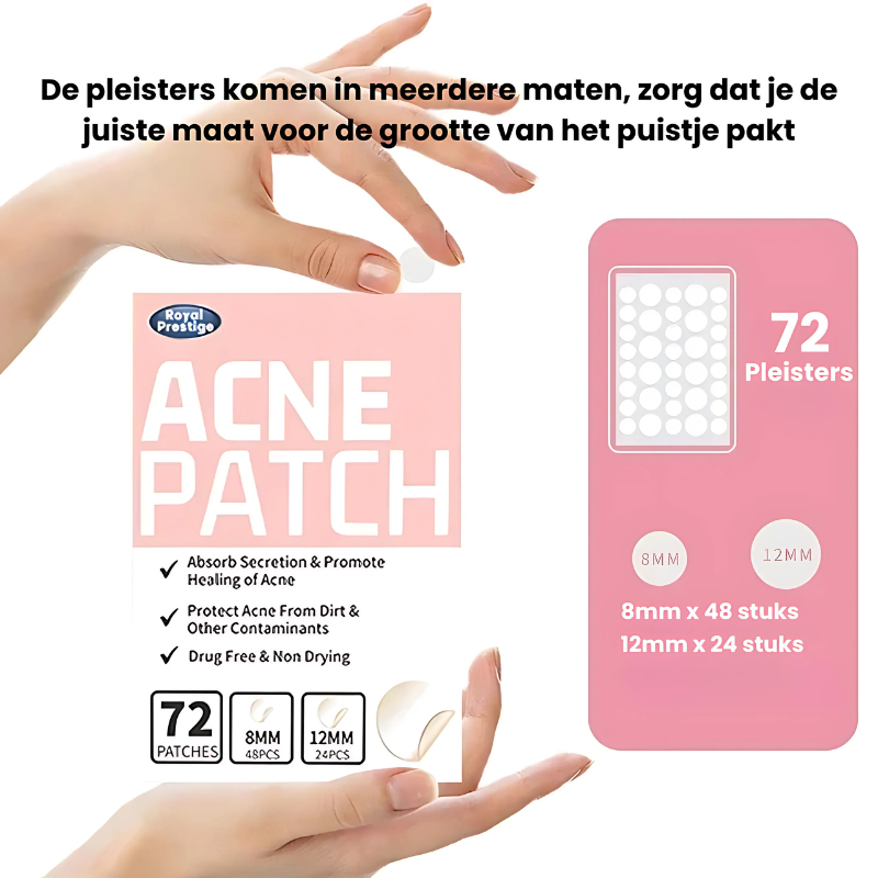 PimplePatch™ |  Snelle hulp bij puistjes!