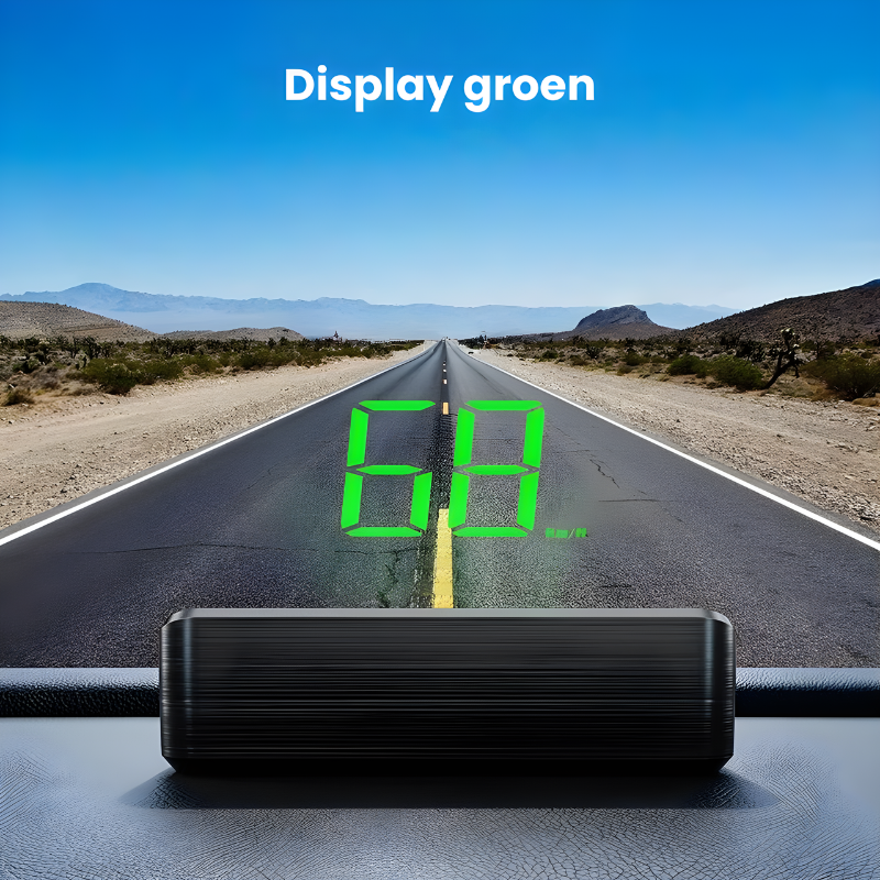 SmartHUD™  | Plug & Play Snelheidsdisplay!