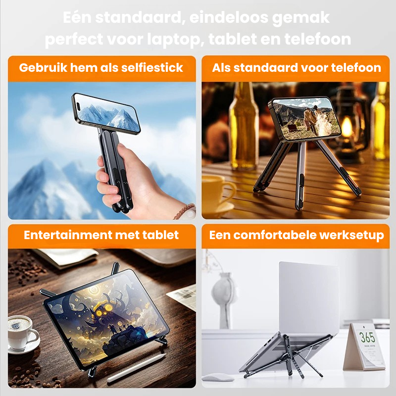 FlexiStand™ | Werk comfortabeler & overzichtelijker!