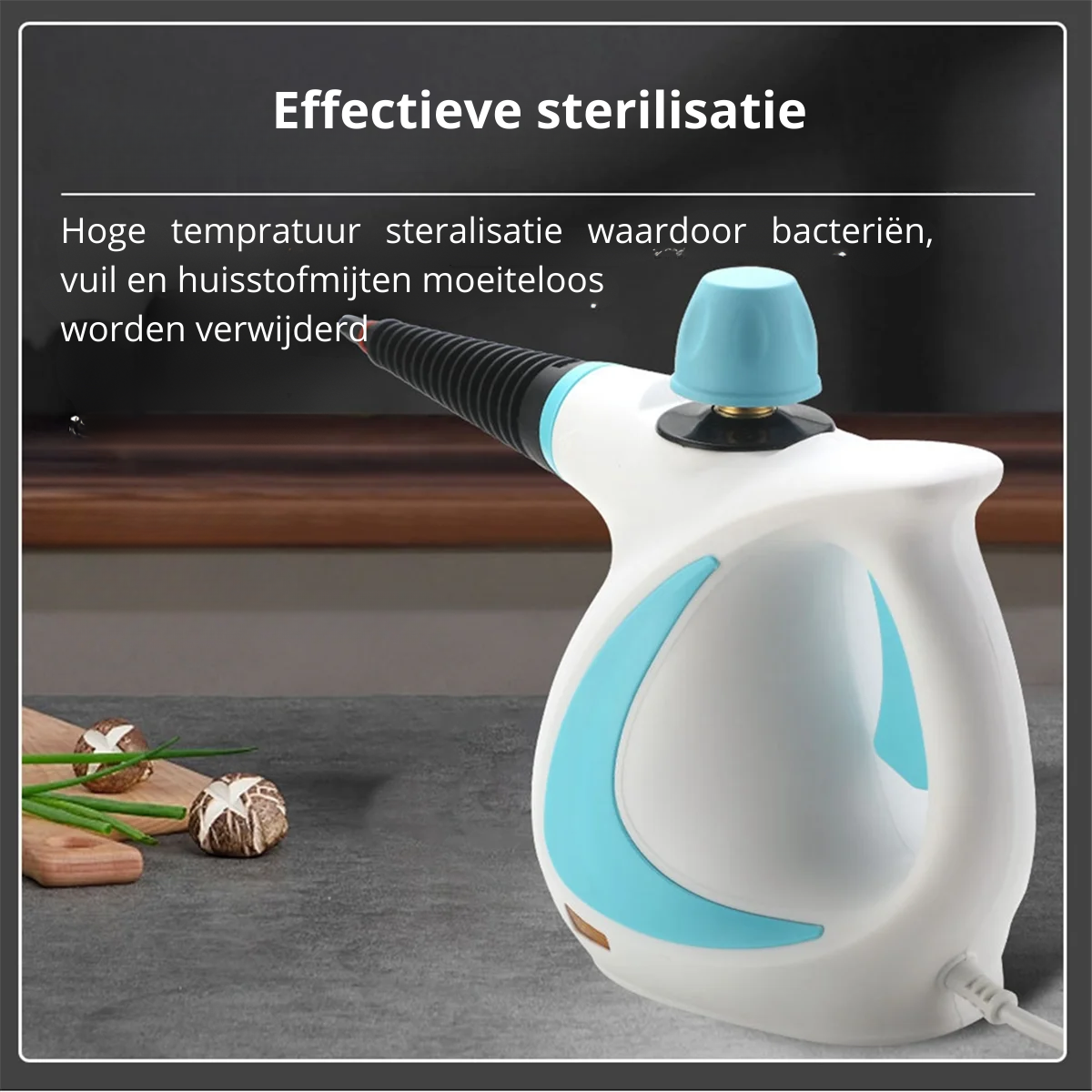 SteamCleanPro™  |  Gemakkelijk & Effectief