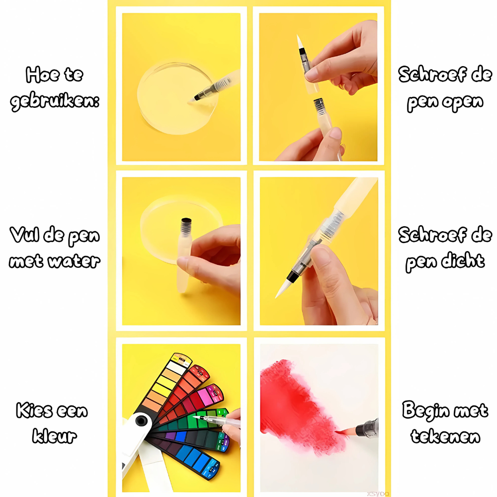 ColorCraftSet™ | Voor intens kleurrijke resultaten!