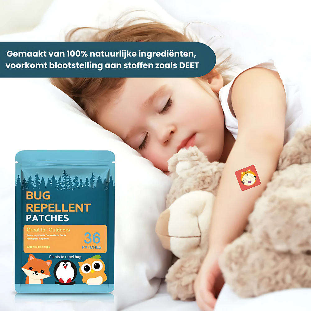 Patchquito™ | Effectieve anti-muggen bescherming!