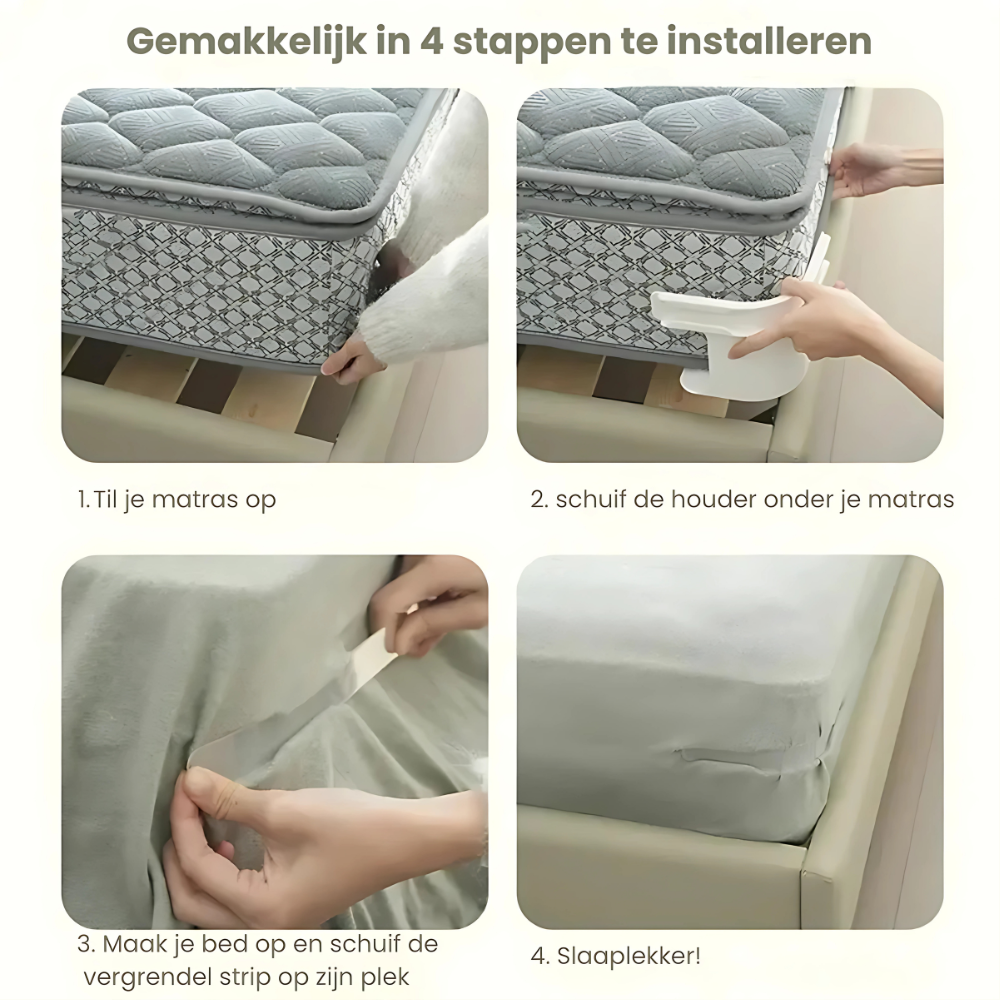 SheetLock™ | Altijd een strak bed!