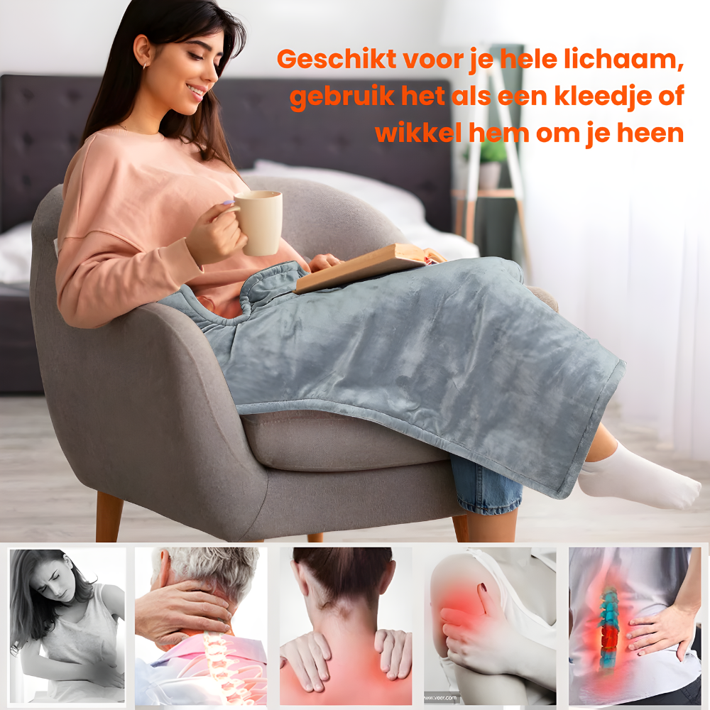 ProCare HeatingWrap™ | Warme nek, rug & schouder ontspanning!