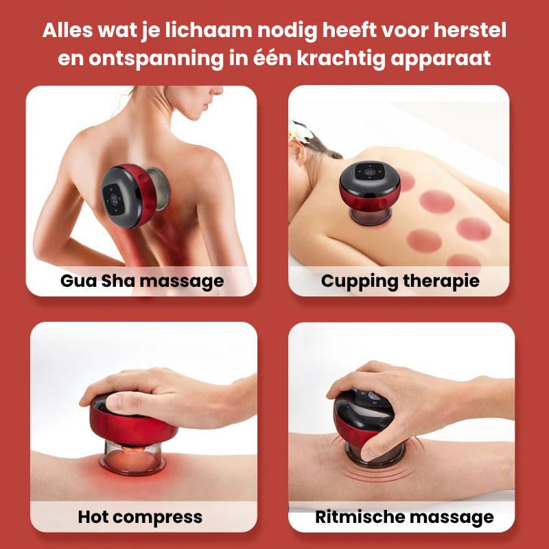 MuscleReliefPro™ | Elektrisch Cupping Massageapparaat!