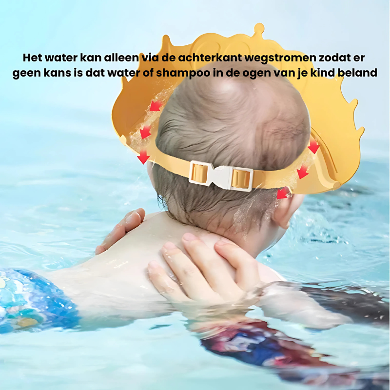 ShampooKroon™ | Bescherm oogjes tegen shampoo!