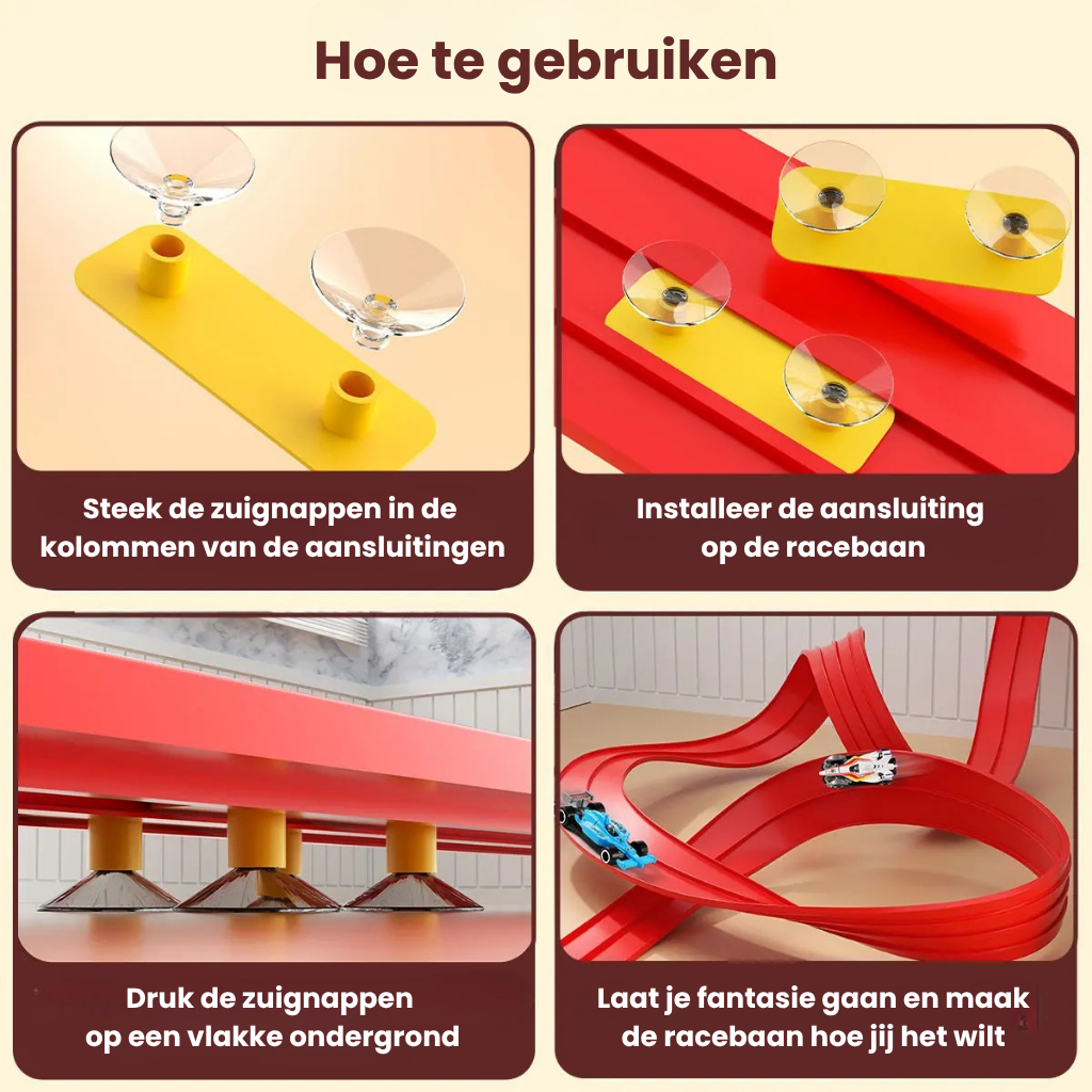 RaceWorld™ | De flexible 4.5meter racebaan!