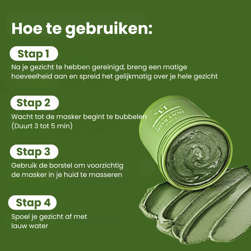 BubbleDetox™ | Verwijder onzuiverheden moeiteloos!
