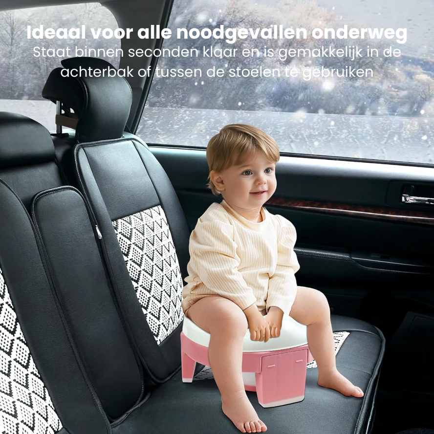 TravelPotty™ | Altijd voorbereid op noodgevallen!