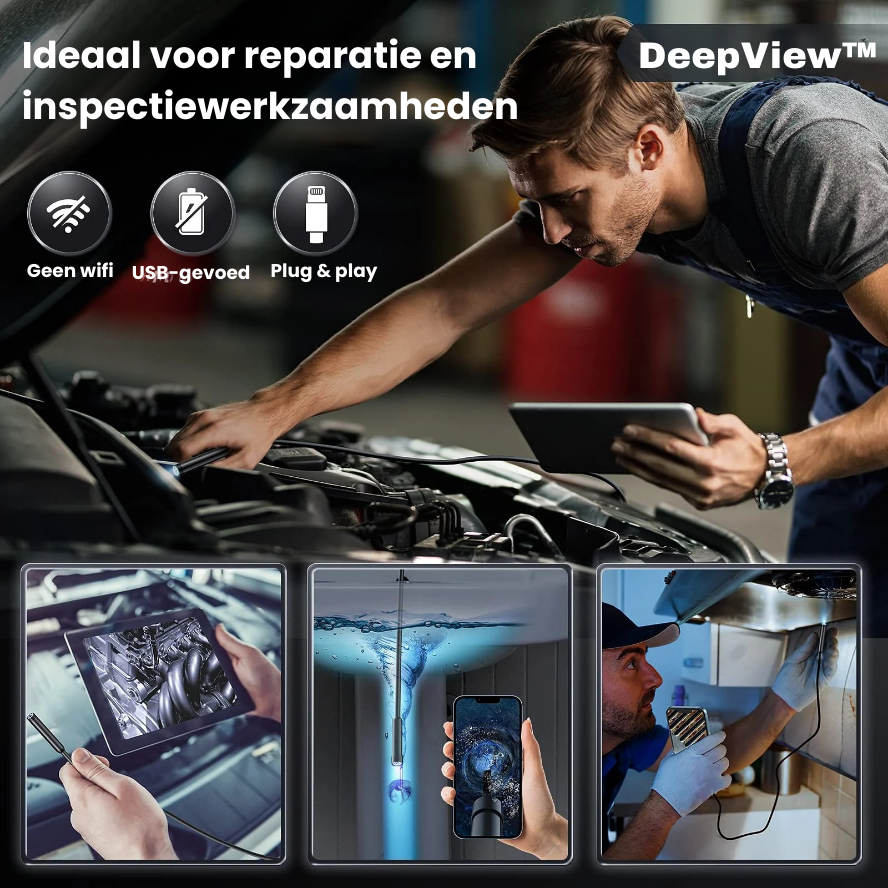 DeepView™ | Maak lastige plekken zichtbaar!