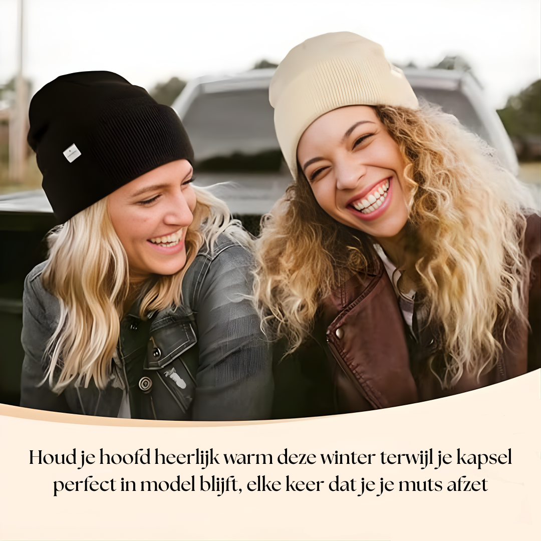 SilkBeanie™ | Nooit meer pluizig haar!