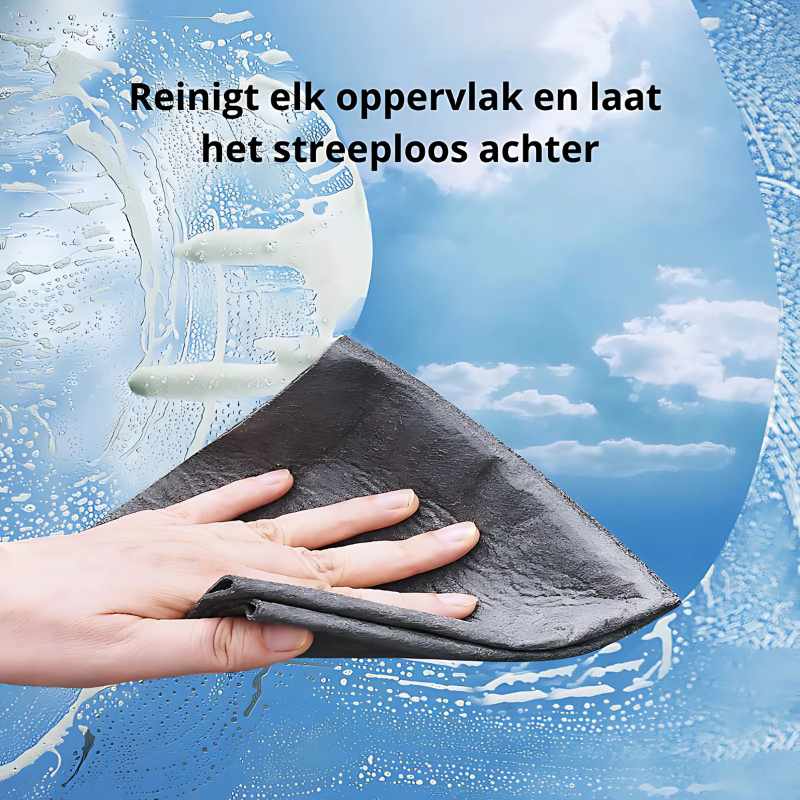 ClearWhipes™ | Altijd streeploos schoonmaken!