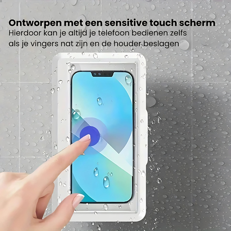 ShowerCase™ | Stream veilig onder de douche!