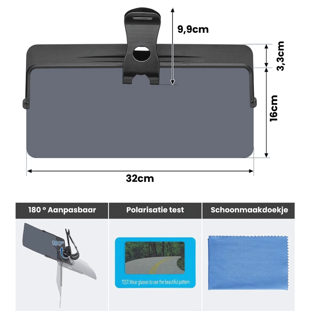 SunBlocker™  | Voor veilig & helder zicht onderweg!