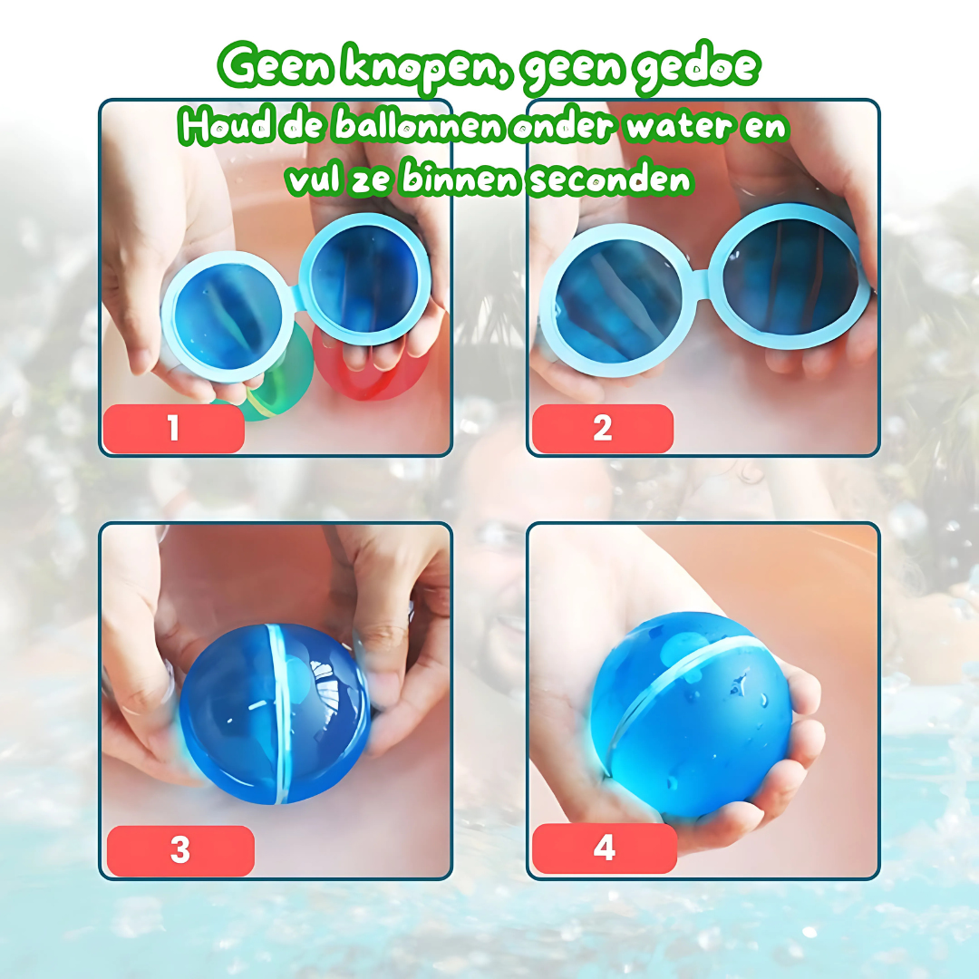 HappySplash™ | De herbruikbare waterballon!