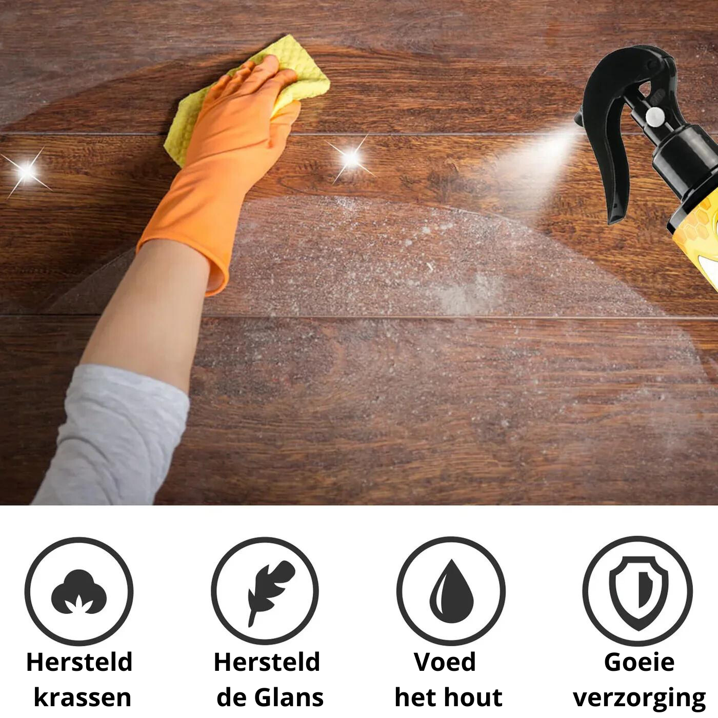 WoodShiner™ | Hout herstellende Bijenwas spray!