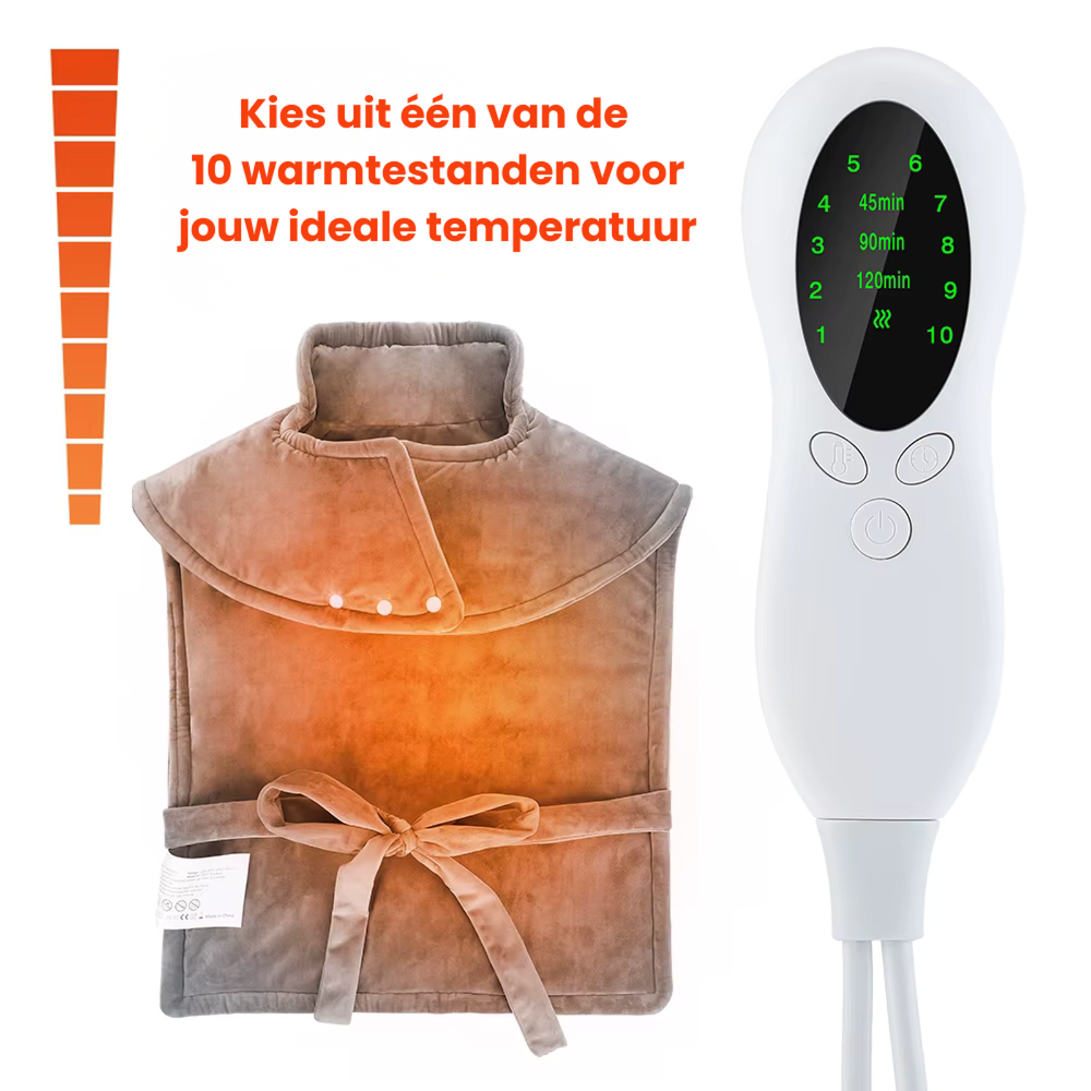 ProCare HeatingWrap™ | Warme nek, rug & schouder ontspanning!