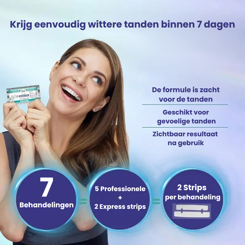 WhiteningStrips™ | Krijg weer wittere tanden!
