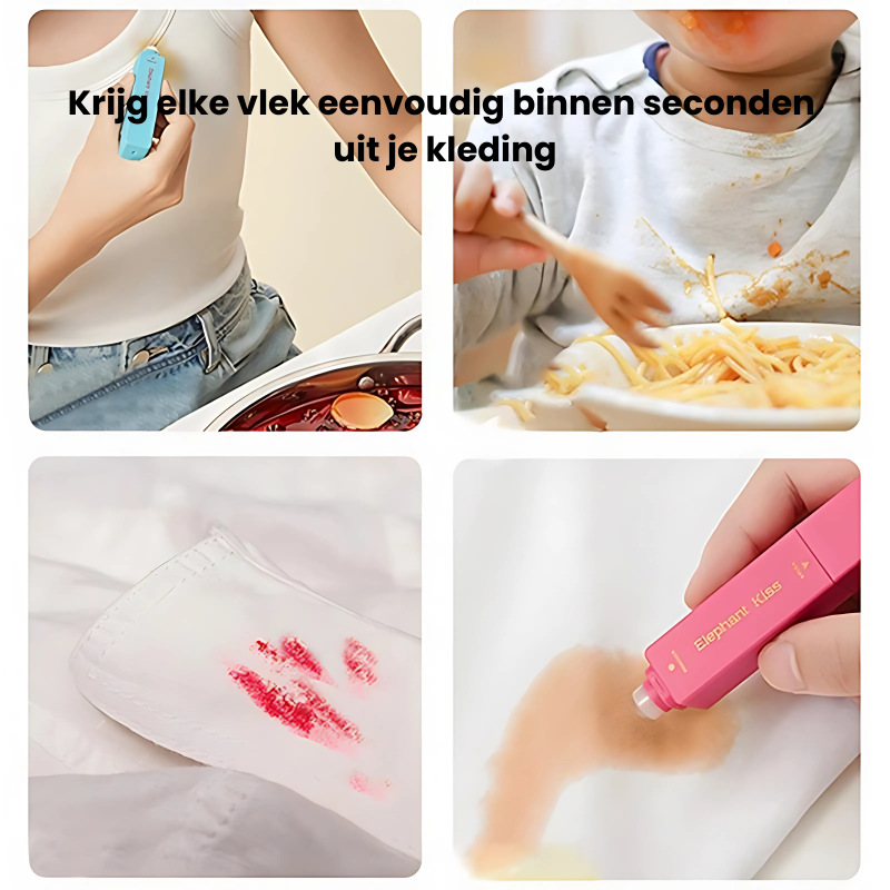 InstantClean™ | Nooit meer onverwachte vlekken!