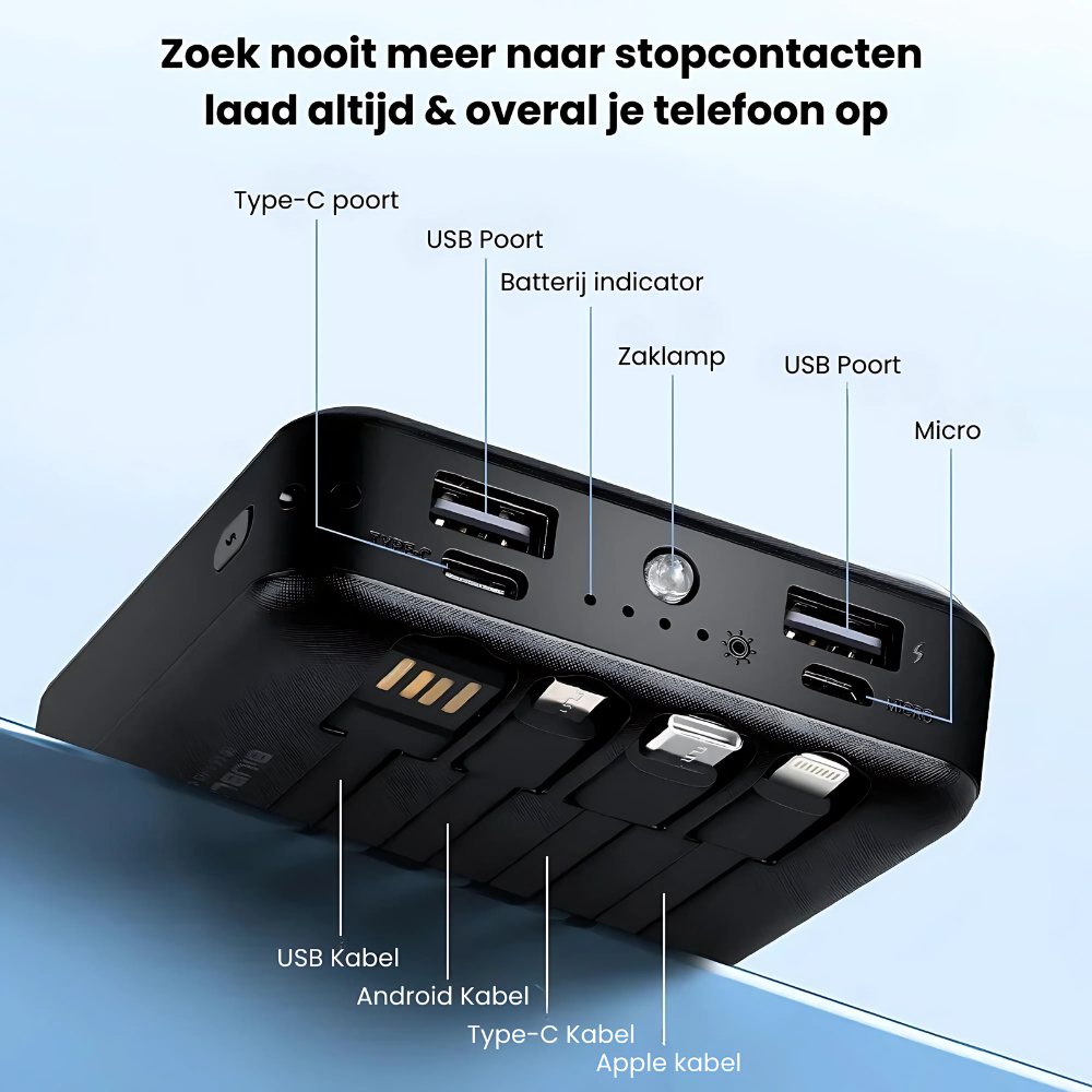 SolarCharge™  | Altijd & overal stroom!