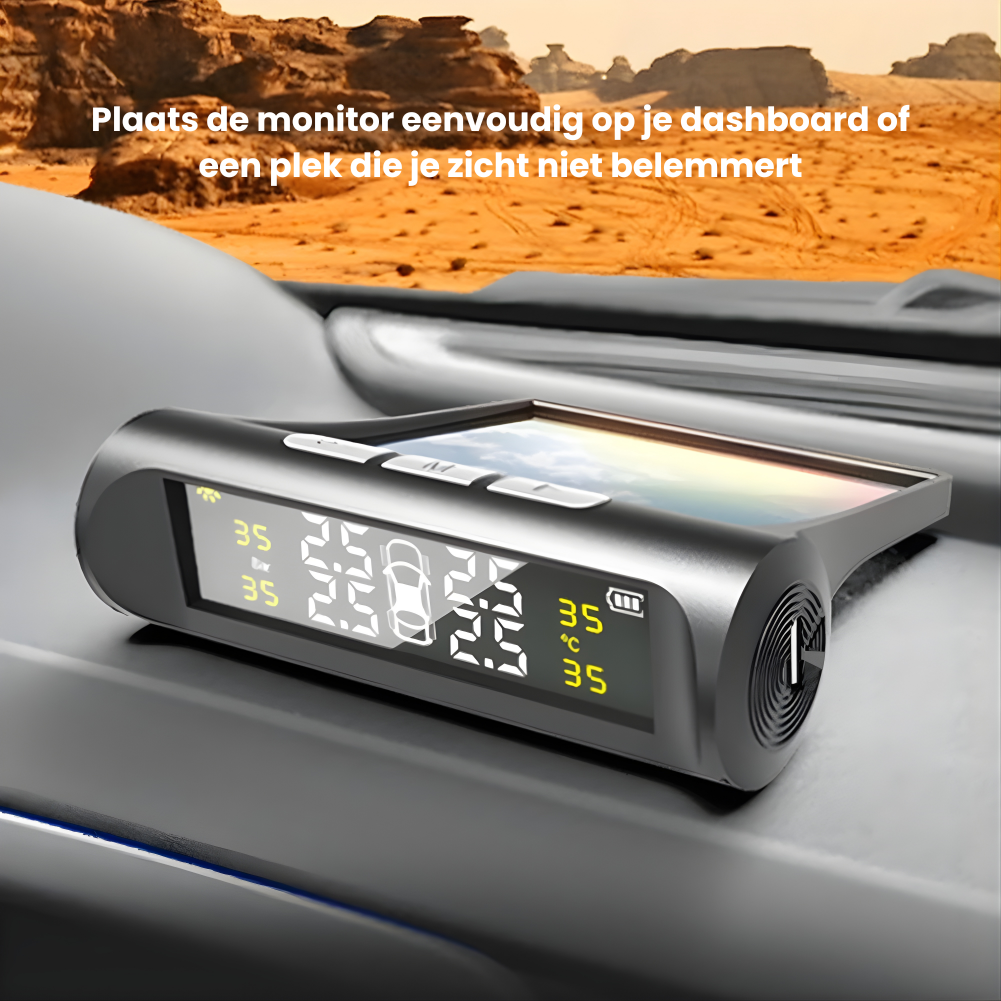 TireMonitor™ | Altijd de juiste bandenspanning!