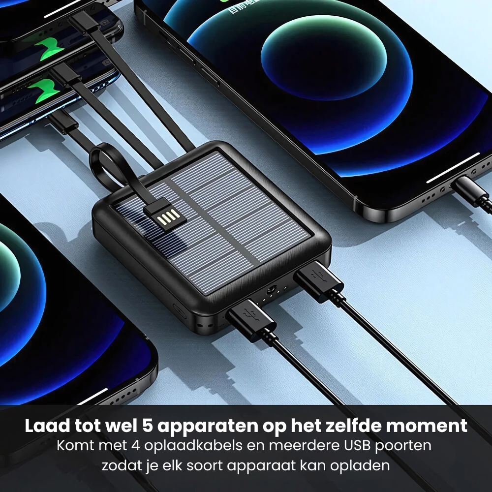SolarCharge™  | Altijd & overal stroom!